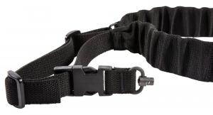 Blue Force Gear UDC Bungee Sling 2" Adjustable Single Point Black Cordura Nylon - UDC200BGPBBK Blue Force Gear UDC Bungee Sling 2" Adjustable Single Point Black Cordura Nylon - UDC200BGPBBK
