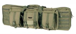 RUKX GEAR Tactical Double Gun 42" Green 600D Polyester 2 Rifles - ATICT42DGG