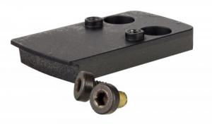 Trijicon RMRcc Mounting Plate S&W M&P Shield w/CORE, Springfield Hellcat OSP 1-Piece Matte Black - AC32092 Trijicon RMRcc Mounting Plate S&W M&P Shield w/CORE, Springfield Hellcat OSP 1-Piece Matte Black - AC32092