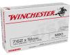 Winchester Full Metal Jacket 7.62x51 Ammo 20 Round Box - WM80