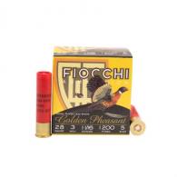 Main product image for Fiocchi Golden Pheasant Lead Shot 28 Gauge Ammo 25 Round Box