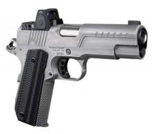 Ed Brown FX2 45 ACP 4.25" 7+1 Stainless Steel Slide Black G10 Grip with Trijicon RMRcc Sight