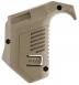 Recover Tactical Angled Mag Pouch Picatinny Rail fits For Glock Magazines Tan Polymer - MG9T