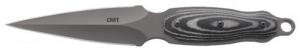 Columbia River Shrill 4.77" Plain TiCN Gray 8Cr13MoV Full Tang w/Polished Resin Handle Fixed - 2075 Columbia River Shrill 4.77" Plain TiCN Gray 8Cr13MoV Full Tang w/Polished Resin Handle Fixed - 2075