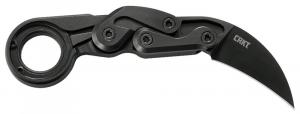 Columbia River Provoke First Responder 2.41" Folding Plain Black TiN D2 Steel Blade Black Anodized Aluminum Handle - 4042 Columbia River Provoke First Responder 2.41" Folding Plain Black TiN D2 Steel Blade Black Anodized Aluminum Handle - 4042