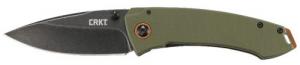 Columbia River Tuna 3.22" Plain Stonewashed 8Cr13MoV SS G10 Black Handle G10 Black/Stainless Handle Folding - 2520 Columbia River Tuna 3.22" Plain Stonewashed 8Cr13MoV SS G10 Black Handle G10 Black/Stainless Handle Folding - 2520