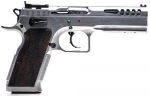 Italian Firearms Group (IFG) Stock Master 38 Super 4.75" 17+1 Hard Chrome Black Polymer Grip