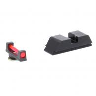 Ameriglo Combination Set for Glock Red Fiber Optic Handgun Sight - GFT113 Ameriglo Combination Set for Glock Red Fiber Optic Handgun Sight - GFT113