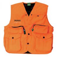 Primos 65704 Gunhunter's Hunting Vest 2XL Blaze Orange Features Compass & LED Light - 299