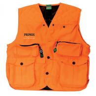 Primos 65703 Gunhunter's Hunting Vest XL Blaze Orange Features Compass & LED Light - 299
