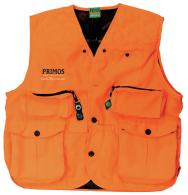 Primos 65701 Gunhunter's Hunting Vest Medium Blaze Orange Features Compass & LED Light - 299