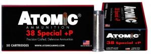 Atomic Pistol 38 Spl + P Subsonic 148 gr Lead Hollow Point (LHP) 50 Bx/ 10 Cs