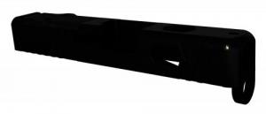Rival Arms Precision Slide fits For Glock 26 Gen3-4 Docter Cut Black QPQ Case Hardened 17-4 Stainless Steel