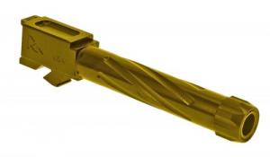 Rival Arms Threaded For Glock 17 Gen3-4 Gold PVD 416R Stainless Steel - RA20G102E Rival Arms Threaded For Glock 17 Gen3-4 Gold PVD 416R Stainless Steel - RA20G102E
