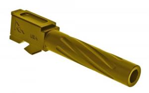 Rival Arms Standard For Glock 19 Gen3-4 Gold PVD 416R Stainless Steel - RA20G201E Rival Arms Standard For Glock 19 Gen3-4 Gold PVD 416R Stainless Steel - RA20G201E