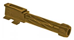 Rival Arms Threaded V1 fits For Glock 43 Gold PVD 416R Stainless Steel - RA20G302E Rival Arms Threaded V1 fits For Glock 43 Gold PVD 416R Stainless Steel - RA20G302E