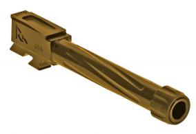Rival Arms Threaded For Glock 48 Gen3-4 Gold PVD 416R Stainless Steel - RA20G802E Rival Arms Threaded For Glock 48 Gen3-4 Gold PVD 416R Stainless Steel - RA20G802E