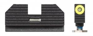 Night Fision Perfect Dot Costa Ludus for Most For Glock MOS Square Green/Yellow Tritium Handgun Sights - GLK001010YGXG Night Fision Perfect Dot Costa Ludus for Most For Glock MOS Square Green/Yellow Tritium Handgun Sights - GLK001010YGXG