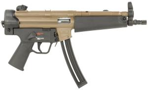 Heckler & Koch H&K PISTOL, MP5, FDE, .22LR, W/1-10RD MAG - 81000630 Heckler & Koch H&K PISTOL, MP5, FDE, .22LR, W/1-10RD MAG - 81000630