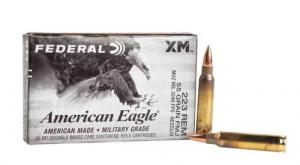 Federal American Eagle Full Metal Jacket Boat Tail 223 Remington Ammo 55gr  20 Round Box - AE223JX