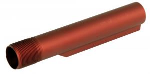 LBE Unlimited Mil-Spec Buffer Tube 6 Position AR-15 Red - MBUF002-RED LBE Unlimited Mil-Spec Buffer Tube 6 Position AR-15 Red - MBUF002-RED