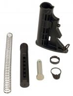LBE Unlimited Complete Mil-Spec Stock Kit 6 Position Black Synthetic AR15/M4 - MILSTKKT LBE Unlimited Complete Mil-Spec Stock Kit 6 Position Black Synthetic AR15/M4 - MILSTKKT