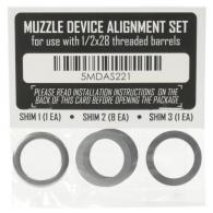 DEADAIR MUZZLE DEVICE SHIM KIT 1/2X28 - 5MDAS221 DEADAIR MUZZLE DEVICE SHIM KIT 1/2X28 - 5MDAS221