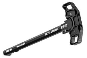 Battle Arms Development Rack Ambidextrous Charging Handle AR-15, AR-10 Black Hardcoat Anodized 7075-T6 Aluminum - RACK-15