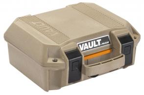 Pelican Vault Small Case Pistol Tan Polymer 12.28" L x 12.03" W x 5.16" D - VCV100 Pelican Vault Small Case Pistol Tan Polymer 12.28" L x 12.03" W x 5.16" D - VCV100