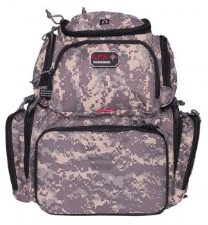 Main product image for G*Outdoors Handgunner Range Backpack with 4 Gun Cradle Fall Digital Camo