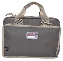 G*Outdoors Quad Pistol Range Bag 4 Handguns Rifle Green w/Khaki Trim - GPS-1310PCRK G*Outdoors Quad Pistol Range Bag 4 Handguns Rifle Green w/Khaki Trim - GPS-1310PCRK