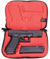 G*Outdoors Molded Pistol Case Black 1 Handgun For Glock 17,19,22,23,26,27