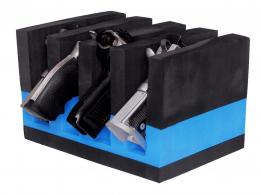 G*Outdoors Foam Pistol Cradle 4 Handguns Black Foam - GPS-F400CRN G*Outdoors Foam Pistol Cradle 4 Handguns Black Foam - GPS-F400CRN