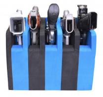 G*Outdoors Foam Pistol Cradle 5 Handguns Black Foam - GPS-F500CRN G*Outdoors Foam Pistol Cradle 5 Handguns Black Foam - GPS-F500CRN
