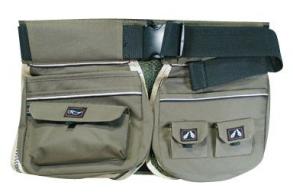 G*Outdoors Half Shooting Vest with Back Pouch Rifle Green w/Khaki Trim Mesh - GPS-1245SV G*Outdoors Half Shooting Vest with Back Pouch Rifle Green w/Khaki Trim Mesh - GPS-1245SV