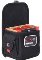 G*Outdoors Single Shotshell Box Carrier 600D Polyester Black 1 Box of 12 or 20 GA Shells - GPS-575BCB