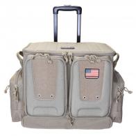 G*Outdoors Tactical Rolling Range Bag 10 Handguns Tan - GPS-T2112ROB G*Outdoors Tactical Rolling Range Bag 10 Handguns Tan - GPS-T2112ROB