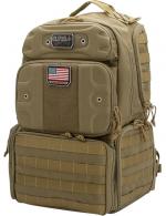 GPS Bags T1913BPT Tactical Tan 1000D Polyester 4 Handguns - 663 GPS Bags T1913BPT Tactical Tan 1000D Polyester 4 Handguns - 663