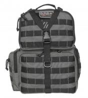 G*Outdoors Tactical Range Backpack Gray 1000D Nylon 3 Handguns