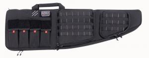 GPS Bags Tactical AR Case 42" Black 1000D Nylon, Mag & Storage Pockets, Lockable Zippers, External Handgun Pocket - GPS-T42ARB