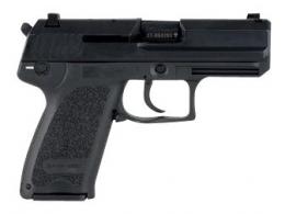 Heckler & Koch H&K USP Compact V1 40 S&W 3.58" 10+1 (2) Black Blued Steel Slide Black Interchangeable Backstrap Grip - 81000338