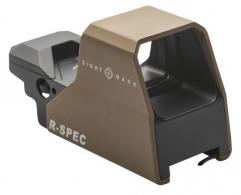 Sightmark Ultra Shot R-Spec 1x 33x24mm Dual Illuminated Multi Flat Dark Earth Reflex Sight - SM26031DE Sightmark Ultra Shot R-Spec 1x 33x24mm Dual Illuminated Multi Flat Dark Earth Reflex Sight - SM26031DE
