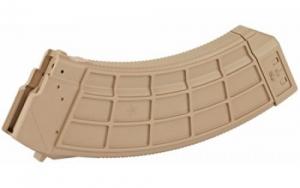 Century US Palm 7.62x39mm AK Platform Mag 30rd Clear w/FDE - MA1119A Century US Palm 7.62x39mm AK Platform Mag 30rd Clear w/FDE - MA1119A