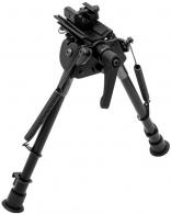 Truglo Tac-Pod Pivot Bipod Black 6-9" Metal - TG8902S