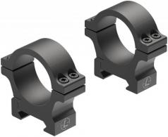 Leupold Open Range Cross-Slot Picatinny Rail 30mm Low Black Matte - 180946
