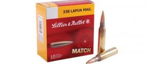 Magtech Rifle 338 Lapua Mag 250 gr Hollow Point Boat Tail (HPBT) 10 Bx/ 10 Cs - 2650