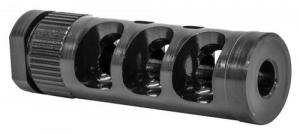 Grovtec US Inc G-Comp Muzzle Compensator 308 Cal 5/8"-24 tpi Black Nitride Steel