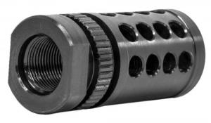 Grovtec US Inc G-Nite Flash Suppressor 308 Cal 5/8"-24 tpi Black Nitride Steel