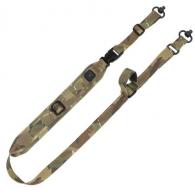 Grovtec US Inc QS 2-Point Sentinel Sling with Push Button Swivels Adjustable MultiCam for Rifle/Shotgun