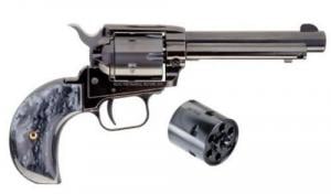 Heritage Manufacturing Rough Rider Black Pearl 4.75" 22 Long Rifle / 22 Magnum / 22 WMR Revolver